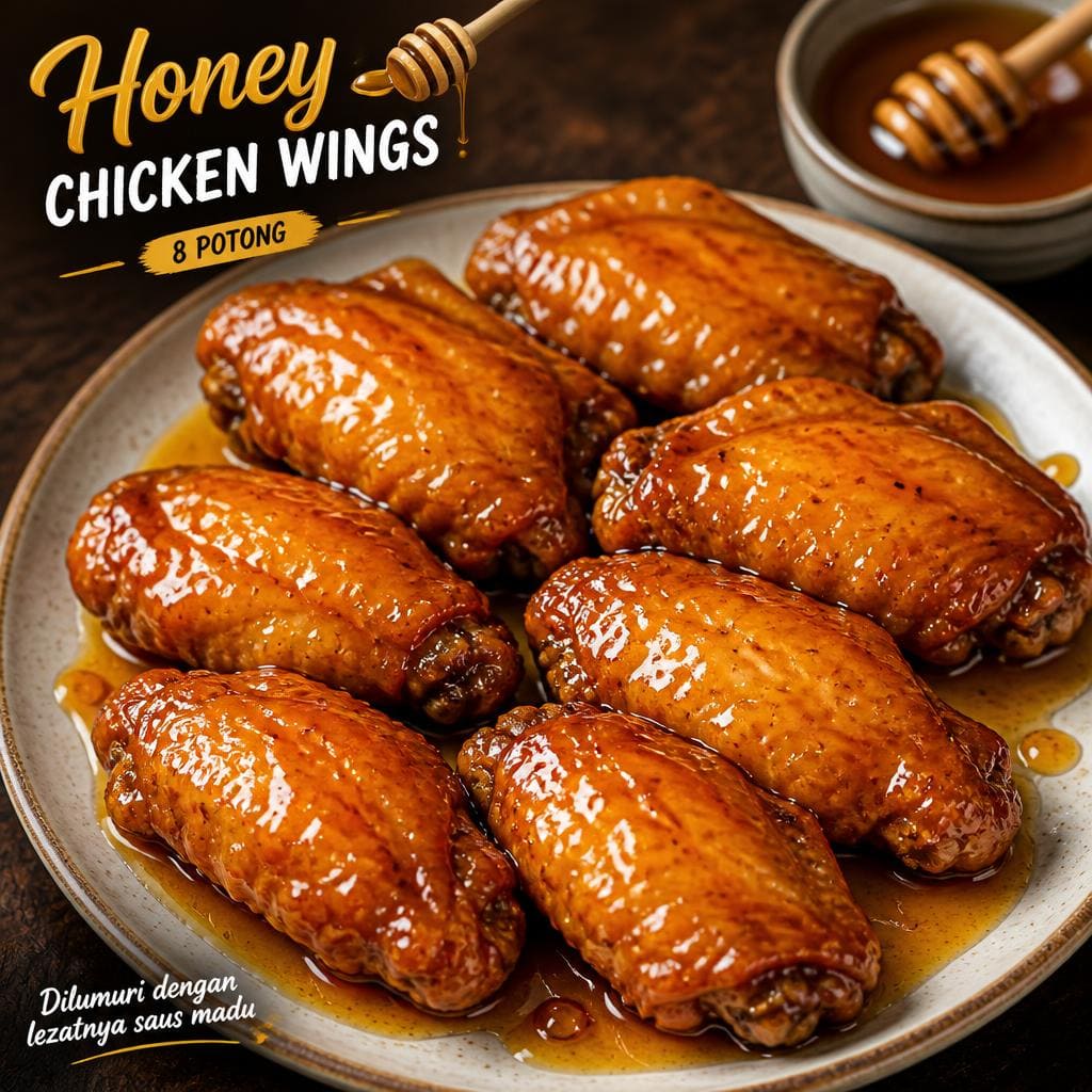 Honey Chicken Wings D’ Cost Seafood